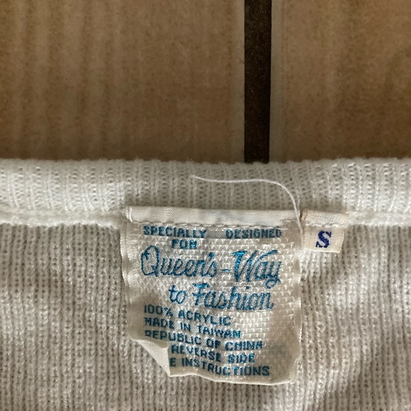 Vintage Queens Way To Fashion Sweater Small - Picture 3 of 4